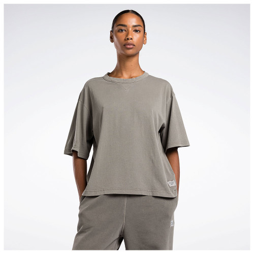 Reebok Γυναικεία κοντομάνικη μπλούζα Classics Natural Dye Boxy Tee